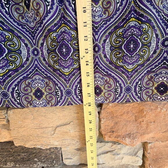 Lot of 2 EP Pro Women's Sz 4 Green & Purple Paisley Pickleball Golf Skirt Skort - Picture 9 of 16